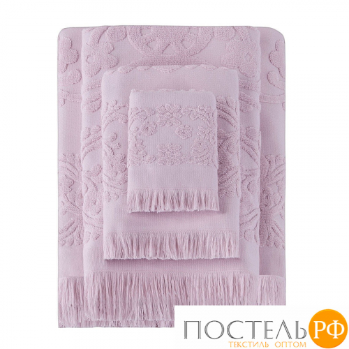 Полотенце Arya С Бахромой 50X90 Isabel Soft Пудра