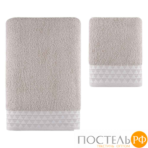 Полотенце Arya жаккардовое 70x140 Sean Бежевый