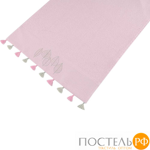 Полотенце Arya с Вышивкой 70X140 Sophia Розовый