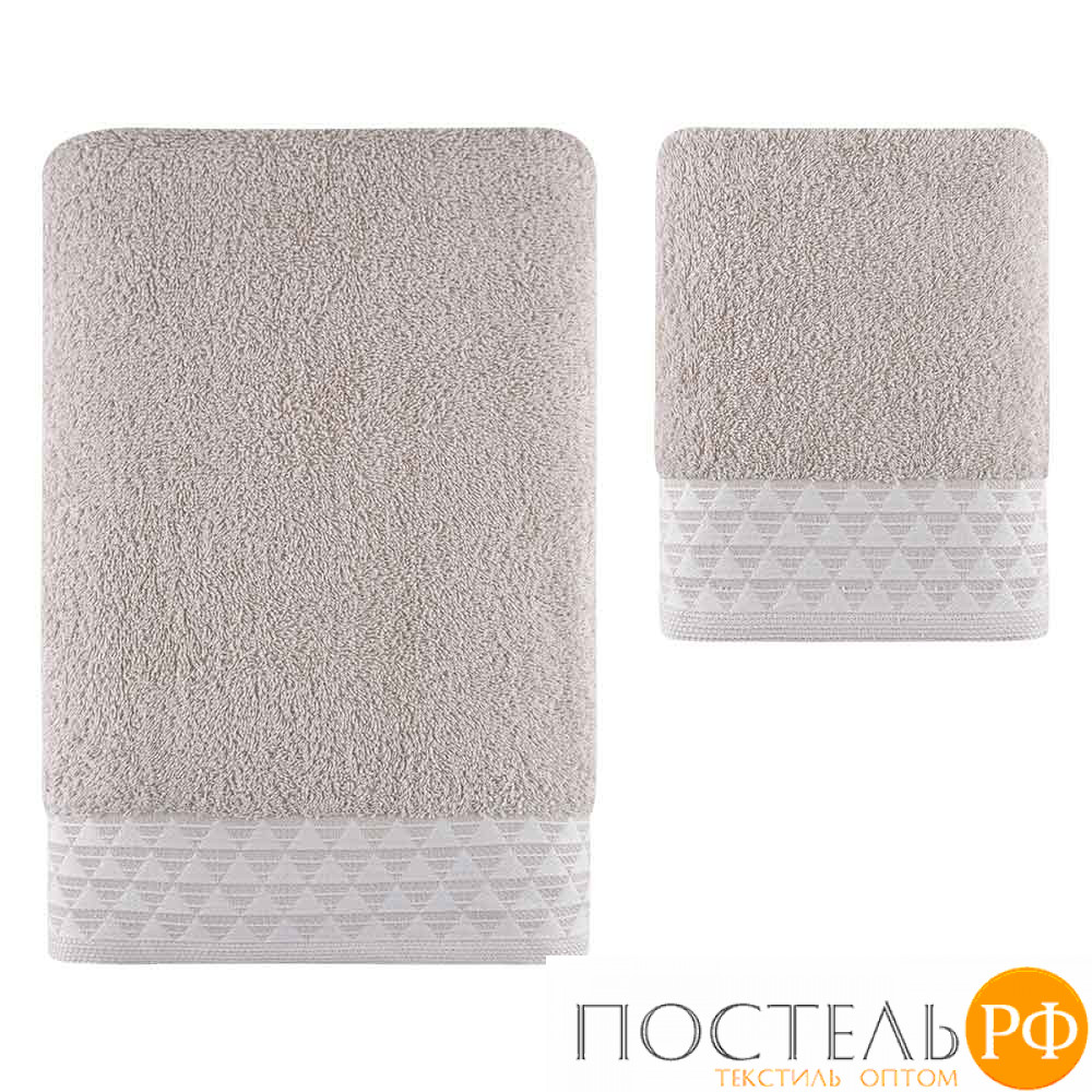 Полотенце Arya жаккардовое 70x140 Sean Бежевый