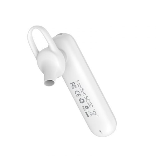 Мобильная Bluetooth-моногарнитура Borofone BC20 белая