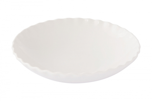 Тарелка суповая Onde, белая, 20 см, 0,75 л, 60323