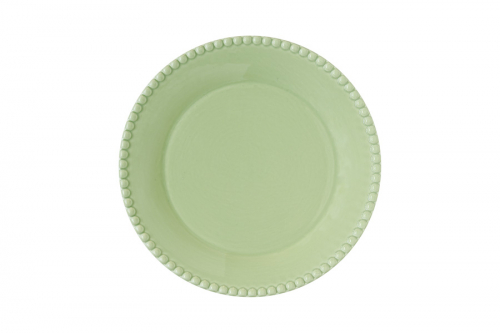 Тарелка закусочная Tiffany, зелёная, 19 см, 60350