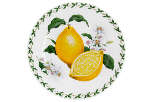 Тарелка закусочная Лимон, 20 см, 53980