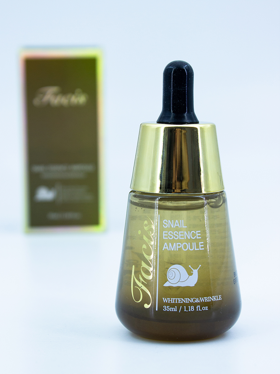 JIGOTT - СЫВОРОТКА ДЛЯ ЛИЦА С СЕКРЕТОМ УЛИТКИ FACIS SNAIL ESSENCE AMPOULE, 35 ML