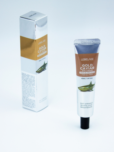 LEBELAGE - КРЕМ ДЛЯ КОЖИ ВОКРУГ ГЛАЗ С ЗОЛОТОМ И ЭКСТРАКТОМ ИКРЫ EYE CREAM GOLD CAVIAR, 40 ML