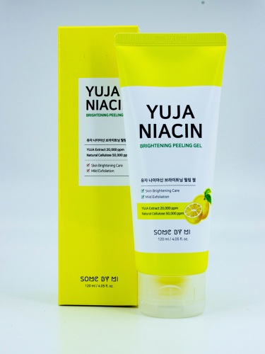 SOME BY MI - ПИЛИНГ - ГЕЛЬ ДЛЯ ЛИЦА С ЭКСТРАКТОМ ЮДЗУ И НИАЦИНОМ YUJA NIACIN BRIGHTENING PEELING GEL, 120 МЛ.