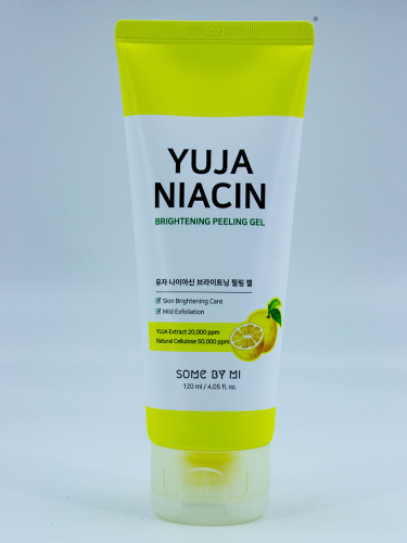 SOME BY MI - ПИЛИНГ - ГЕЛЬ ДЛЯ ЛИЦА С ЭКСТРАКТОМ ЮДЗУ И НИАЦИНОМ YUJA NIACIN BRIGHTENING PEELING GEL, 120 МЛ.