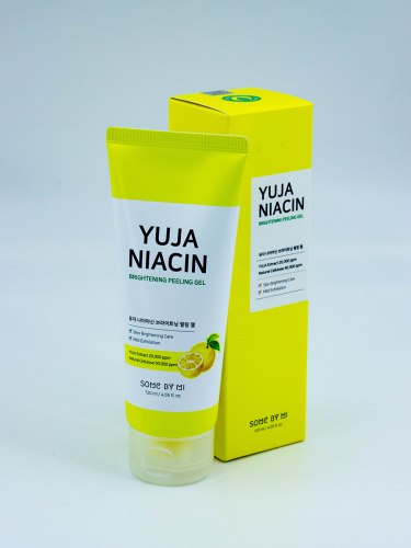 SOME BY MI - ПИЛИНГ - ГЕЛЬ ДЛЯ ЛИЦА С ЭКСТРАКТОМ ЮДЗУ И НИАЦИНОМ YUJA NIACIN BRIGHTENING PEELING GEL, 120 МЛ.