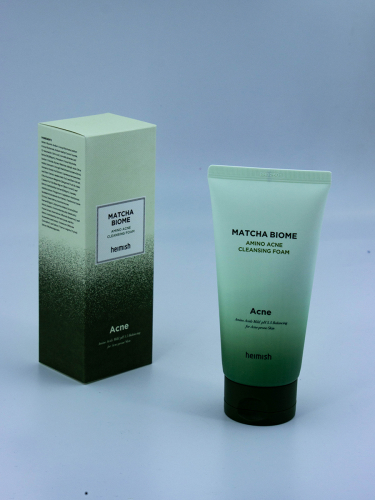 HEIMISH - ПЕНКА ДЛЯ УМЫВАНИЯ С АМИНОКИСЛОТАМИ И ЭКСТРАКТОМ ЧАЯ МАЧА MATCHA BIOME AMINO ACNE CLEANSING FOAM, 150 МЛ.