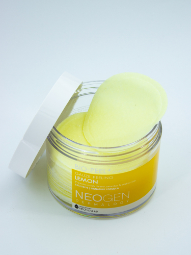 NEOGEN - ПИЛИНГ - ПЭДЫ ДЛЯ ЛИЦА DERMATOLOGY BIO -PEEL GAUZE PEELING LEMON , 30 ШТ.