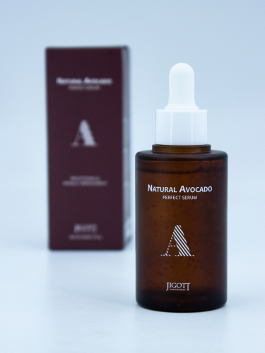 JIGOTT - СЫВОРОТКА ДЛЯ ЛИЦА С АВОКАДО NATURAL AVOCADO PERFECT SERUM, 50 ML