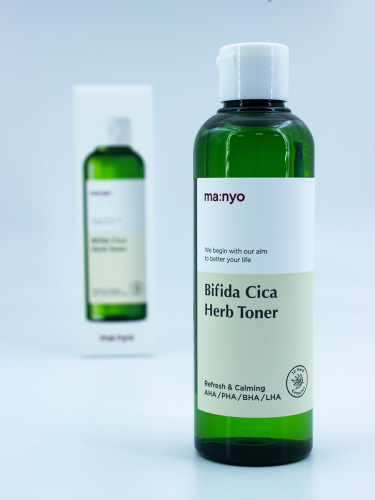 MANYO - ТОНЕР ДЛЯ ЛИЦА С ГАЛАКТОМИСИСОМ И ЭКСТРАКТОМ ЦЕНТЕЛЛЫ BIFIDA CICA HERB TONER, 210 МЛ.