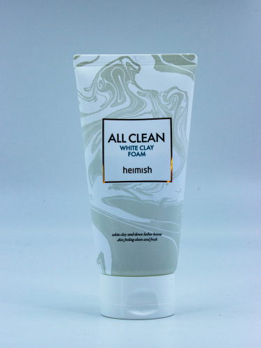 HEIMISH - ПЕНКА ДЛЯ УМЫВАНИЯ С БЕЛОЙ ГЛИНОЙ ALL CLEAN WHITE CLAY FOAM, 150 МЛ.