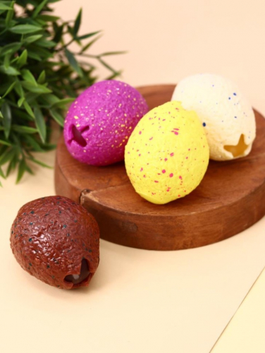 Мялка - антистресс «Dinosaur egg», yellow