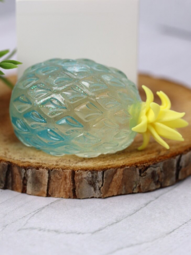 Мялка - антистресс «Pineapple», blue