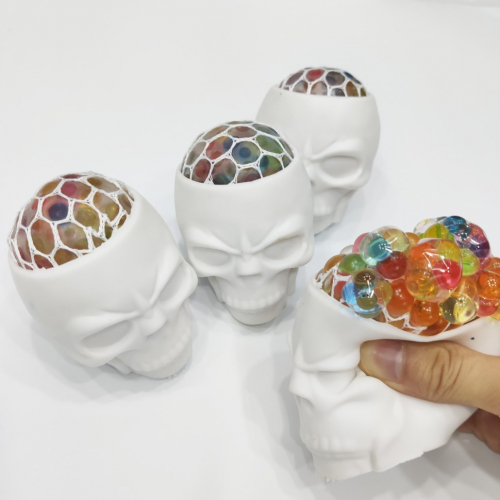 Мялка - антистресс «Skull», mix