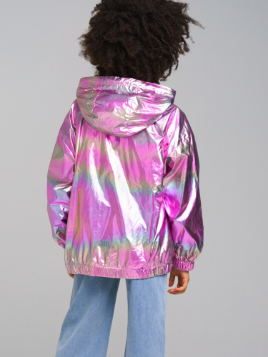 1741 р  2797 р     Куртка текстильная с полиуретановым покрытием для девочек (ветровка)