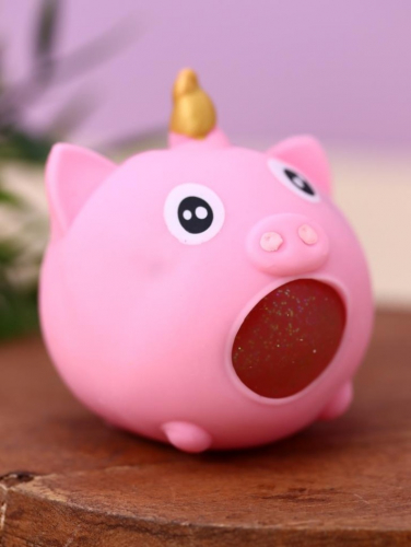 Мялка - антистресс «Unicorn squeeze toy», pink