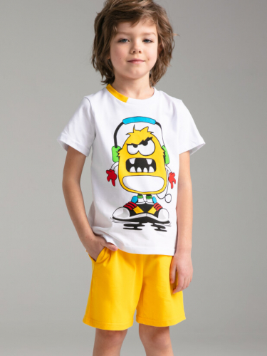  722 р1128 р   Комплект трикотажный для мальчиков: фуфайка (футболка), шорты