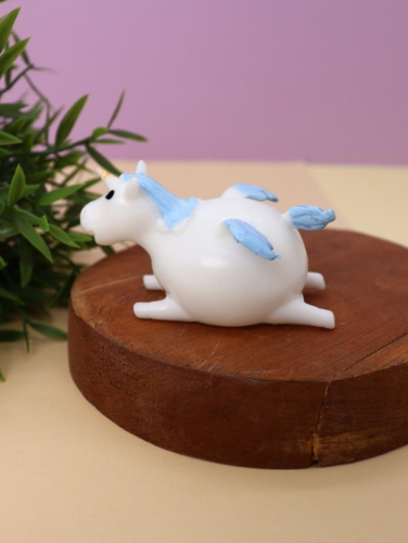 Мялка - антистресс «Unicorn balloon», white