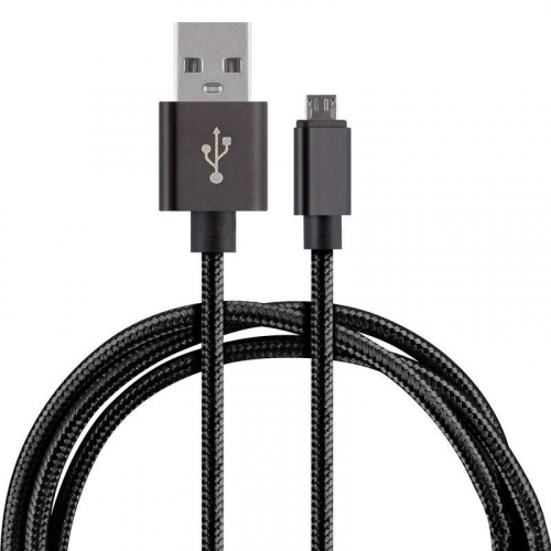 Кабель для мобильных устройств Energy ET-25 USB/MicroUSB, черный