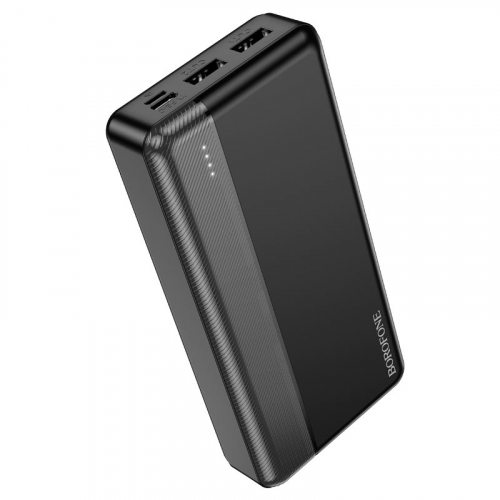 Портативный аккумулятор Power Bank Borofone BJ24A 20000mAh 2USB (2A max), черный