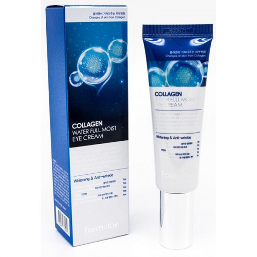 Крем вокруг глаз с коллагеном - Collagen water full moist eye cream, 50мл