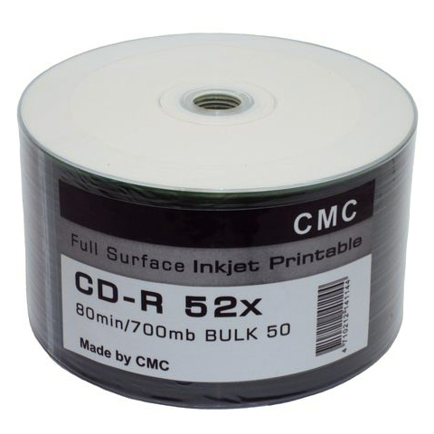 Диск CD-R 80 700MB 52X Inkprint CMC балка (50/600)