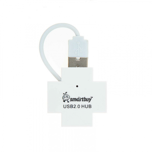 Разветвитель Smartbuy 4 порта White (SBHA-6900-W) (SB-19-W)