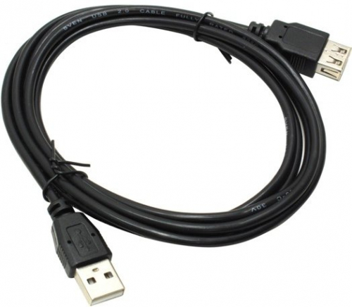 Кабель VS USB 2.0 (A-A) MF, 1.8 м, удлиннительный (U518)