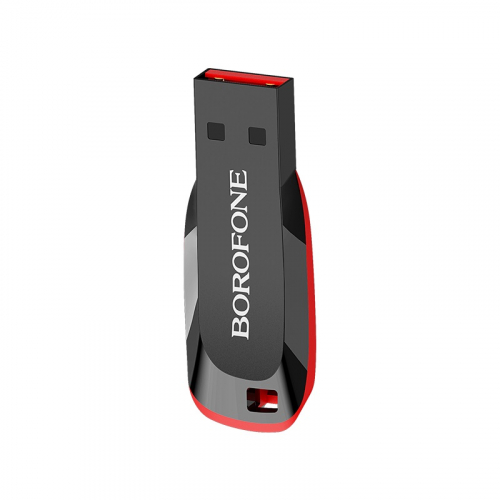 Флэш-диск USB Borofone BUD2 16 GB черно-красный
