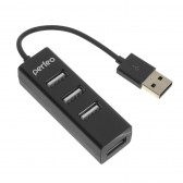 Разветвитель Perfeo (PF-HYD-6010H) Black 4 порта USB (PF_A4525)
