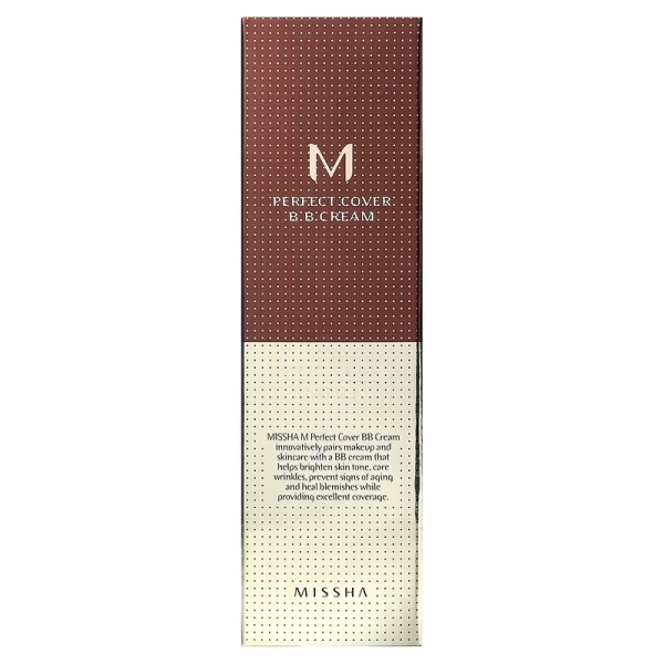 MISSHA / M Perfect Cover, BB-крем, SPF 42 PA+++, оттенок 23 натуральный бежевый, 50 мл.