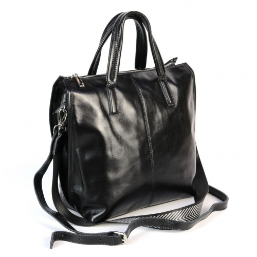 Женская кожаная сумка 20850 Блек