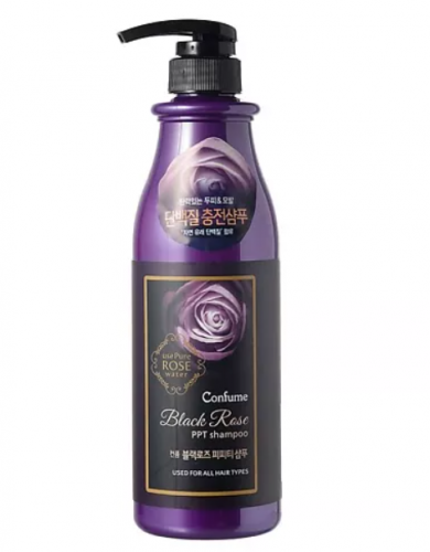 Шампунь для сухих и поврежденных волос, черная роза Black Rose PPT Shampoo 750мл