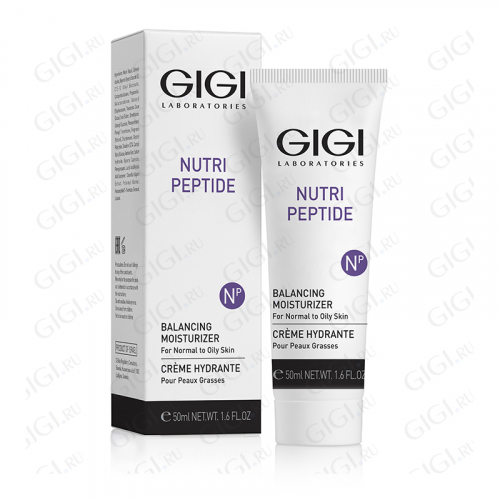 GIGI Пептидный увлажняющий балансирующий крем для жирной кожи / Nutri-Peptide balancing moisturizer 50 мл
