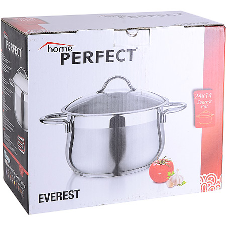 80464 Кастрюля 6л Home Perfect 24х14см Турция (х4)