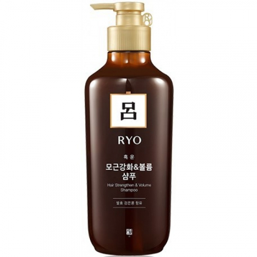 Ryo Hair Strengthener Shampoo - Укрепляющий шампунь для волос с экстрактом черной сои 550мл