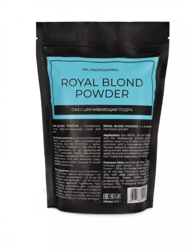 TNL ROYAL BLOND POWDER ОБЕСЦВЕЧИВАЮЩАЯ ПУДРА ДЛЯ ВОЛОС 500мл