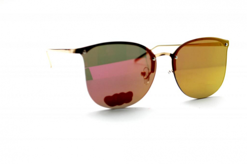 подростковые солнцезащитные очки 9216 зеркально-розовый