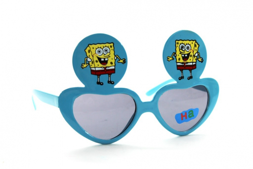 детские солнцезащитные очки 2212 губка боб голубой