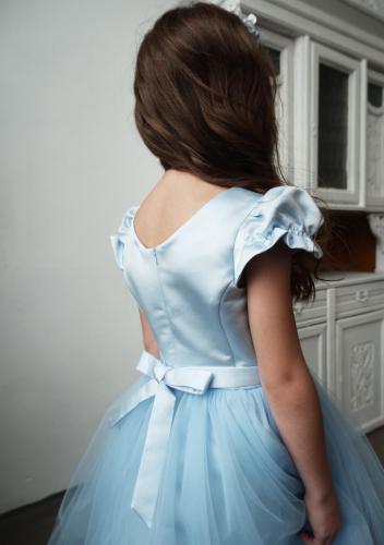 Платье для девочки Эльза А22-3 голубой