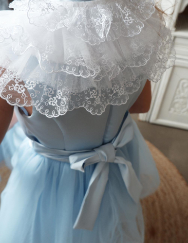 Платье для девочки МУЗА А22-4 голубой