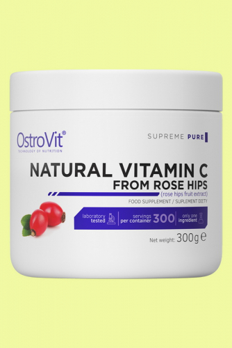 OstroVit Natural Vitamin C From Rose Hips 300 g natural - ВИТАМИН С