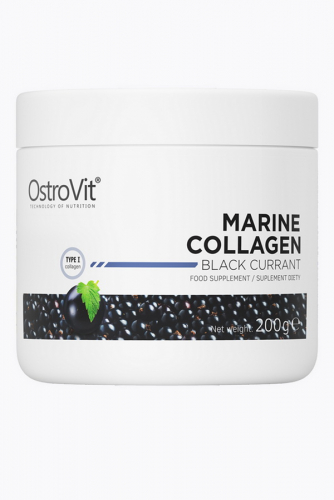 OstroVit Marine Collagen 200 g чёрная смородина - КОЛЛАГЕН