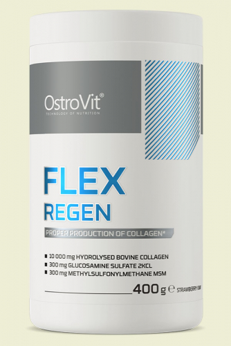 OstroVit Flex Regen 400 g strawberry-kiwi - КОЛЛАГЕН для суставов