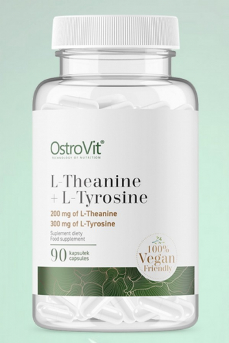 OstroVit L-Teanina + L-Tyrozyna VEGE 90 kaps - ТЕАНИН-ТИРОЗИН