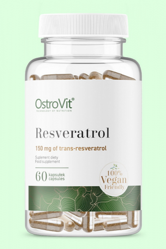 OstroVit Resveratrol VEGE 60 caps - РЕСВЕРАТРОЛ