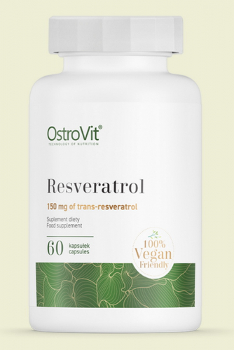 OstroVit Resveratrol VEGE 60 caps - РЕСВЕРАТРОЛ